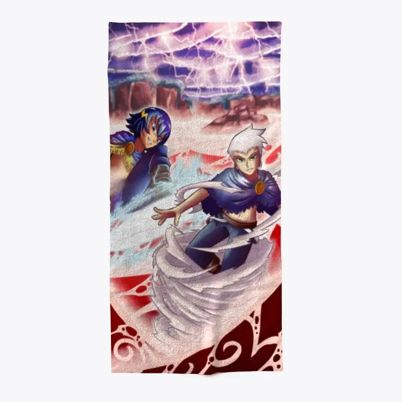 Fairy Tail Origins Beach Towel